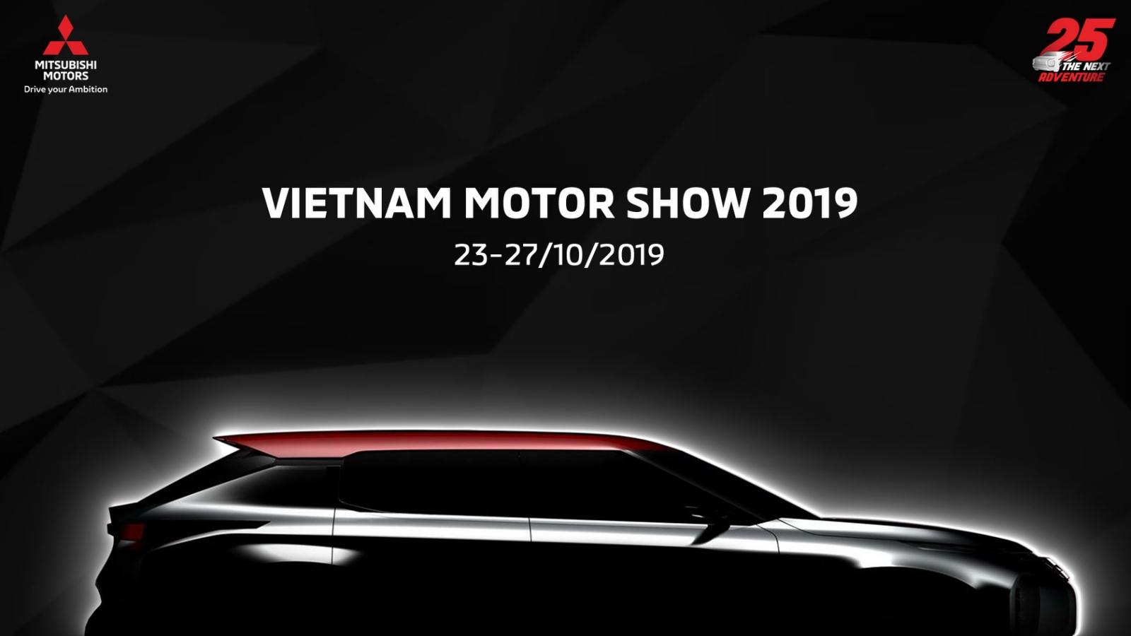 Mitsubishi Motors Việt Nam giới thiệu phiên bản đặc biệt kỷ niệm 25 năm tại triển lãm Vietnam Motor Show 2019