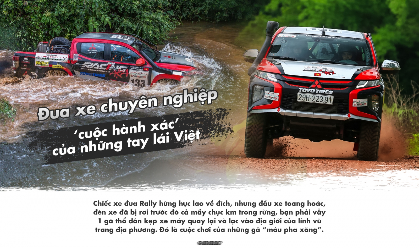 Đua xe chuyên nghiệp – ‘cuộc hành xác’ của những tay lái Việt
